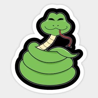 Cute Snake Sticker